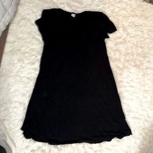 Old navy black knit sun dress